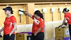 Bắn súng Việt Nam giành HCĐ đồng đội nữ ASIAD 2026, Trịnh Thu Vinh bị loại
